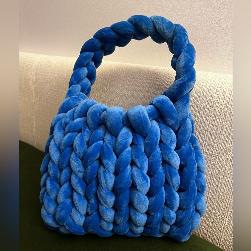velvet chunky bag - Picture 2 of 2